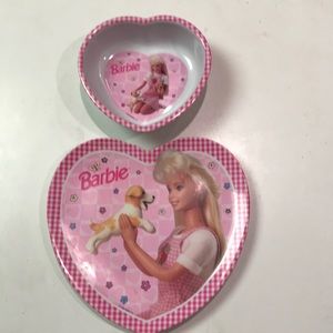 Barbie dish set
